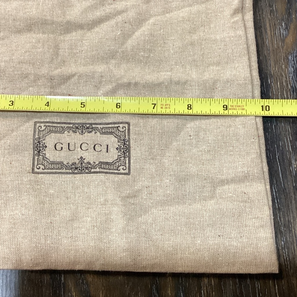 Gucci Beige Drawstring Dust Bag - Picture 3 of 6